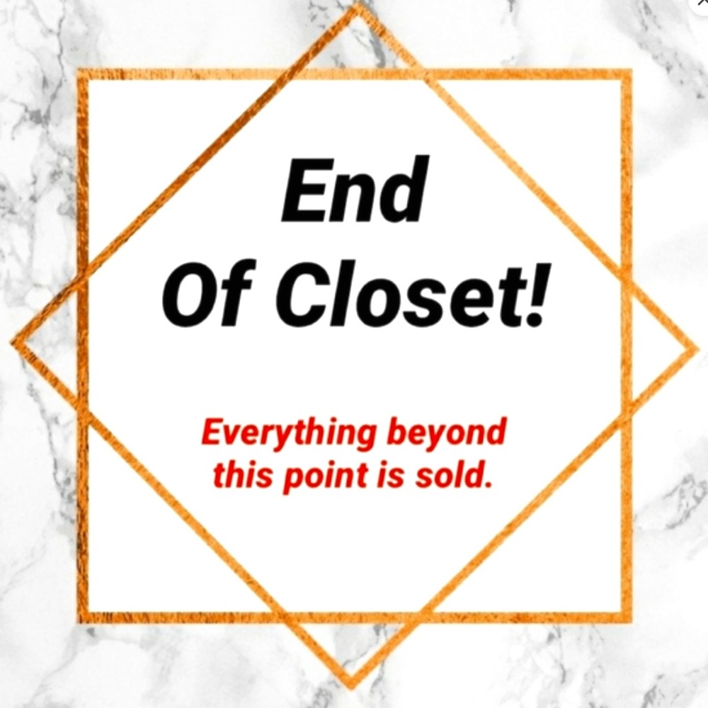 Everything is SOLD beyond this point